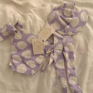 The Beaufort Bonnet Company Shell Bonnet + Diaper Cover